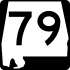 State Route 79 marker