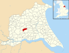 Sancton UK parish locator map.svg