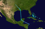 1931 Atlantic tropical storm 2 track.png