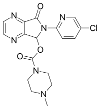Zopiclone structure.svg