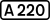 UK road A220.svg