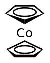 Skeletal formula of cobaltocene