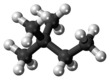 Neohexane molecule