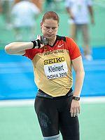 Nadine Kleinert Doha 2010.jpg