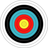WA 80 cm archery target.svg