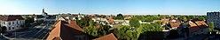 Panorama of Stara Pazova town