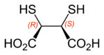 Meso-2,3-dimercaptosuccinic-acid-2D-skeletal-B-configurations-labelled.png