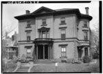 2. Historic American Buildings Survey, Laurence E. Tilley, Photographer April, 1958 WEST (FRONT) ELEVATION. - Governor Henry Lippitt House, 199 Hope Street, Providence, Providence County, RI Photos from Survey HABS RI-239 145487pu.tif