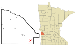 Location of Boyd, Minnesota