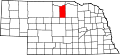 State map highlighting Rock County