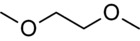 Chemical structure of dimethoxyethane