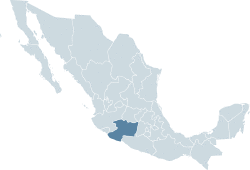 Location within Mexico