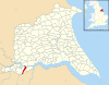 Reedness UK parish locator map.svg