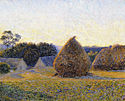 Lilla Cabot Perry, 1896 - Haystacks, Giverny.jpg