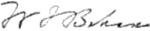Signature of William J. Behan.png