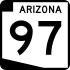 State Route 97 marker