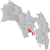 Drammen within Viken