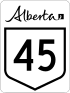 Highway 45 shield