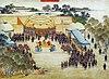 Deposed Emperor Lê Chiêu Thống meeting with Qianlong Emperor in China for seeking help