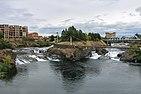 Upper Spokane Falls flowing by snxw meneɂ