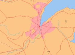 La Mon restaurant bombing is located in Greater Belfast