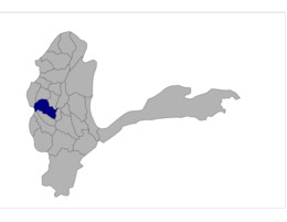 Fayzabad District highlighted within Badakhshan Province, which Argo District split from