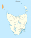 King Island LGA Tasmania locator map.svg