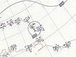 Tropical Storm Three analysis 2 Aug 1945.jpg