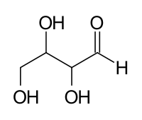 2 asymmetric carbon atoms in a tetrose