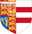 Arms of Marie Christine von Reibnitz, Princess Michael of Kent.svg