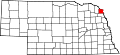 State map highlighting Dakota County