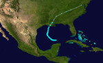 1905 Atlantic tropical storm 5 track.png