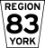 York Regional Road 83.svg