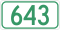 Saskatchewan Route 643.svg