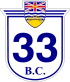 Highway 33 shield