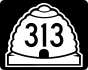 State Route 313 marker