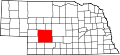 State map highlighting Lincoln County
