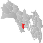 Øvre Eiker within Viken