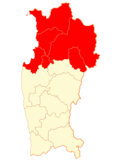 Location in the Coquimbo Region