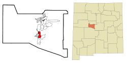 Location of Los Trujillos-Gabaldon, New Mexico