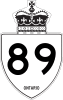 Highway 89 shield
