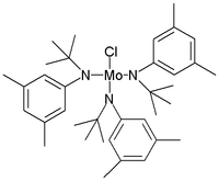 A. Fürstner developed a new molybdenum catalyst replacing alkoxy with aryl ligands