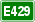 Tabliczka E429.svg