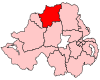 A fairly large constituency, located in the north of the country.