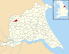 Yapham cum Meltonby UK parish locator map.svg