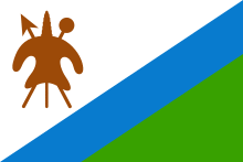 Flag of Lesotho (1987–2006).svg