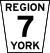 York Regional Road 7.svg