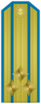 Rank insignia of Полковник of the Bulgarian Air forces.png
