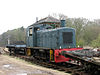 Holt Railway Station - Class 03 D2051 (03051) in goods yard - geograph.org.uk - 1249249.jpg