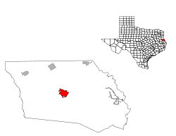 Location of Center in 2009